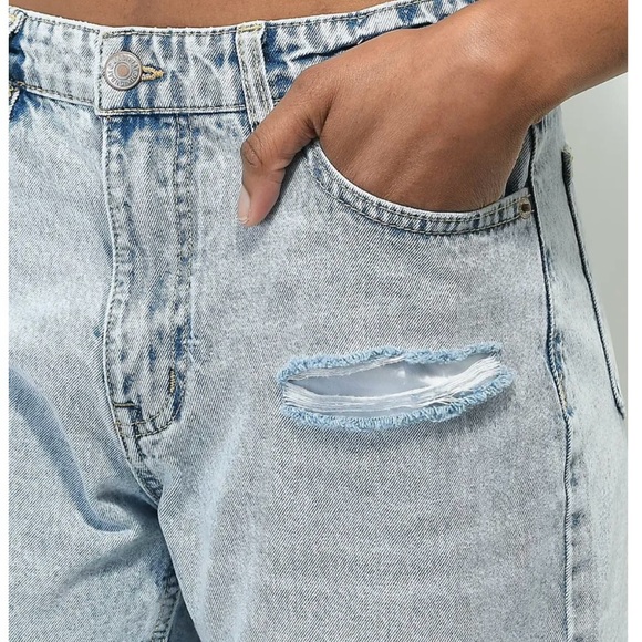 Unionbay Nate Shore Wash Distressed Jean Shorts - Picture 6 of 7